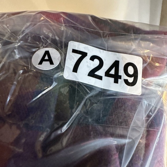 Vintage Walt Disney World Minnie Flannel Nightgown Women's SM Plaid Sleep Wear - Picture 14 of 14